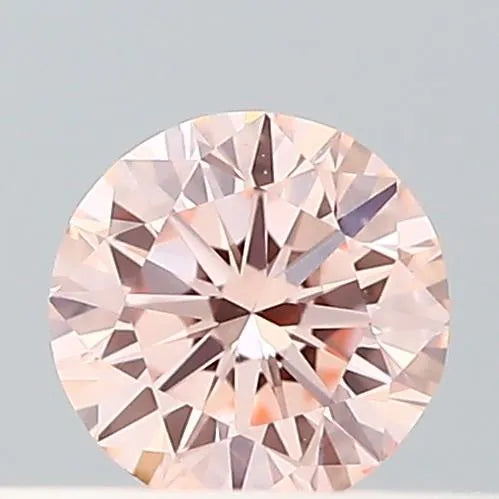 0.19ct Round Lab Grown Diamond (Colour Fancy Intense Pink, Clarity VVS2, Cut EX, IGI Certified)