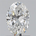 0.70ct Oval Natural Diamond (Colour E, Clarity FL, GIA Certified)