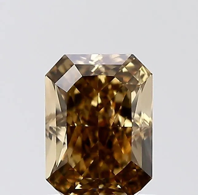 1.00ct Radiant Natural Diamond (Colour Fancy Dark Yellowish Brown, Clarity VS2, GIA Certified)