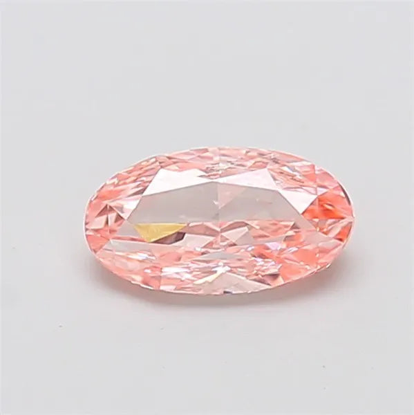 1.01ct Oval Lab Grown Diamond (Colour Fancy Intense Pink, Clarity VS1, IGI Certified)