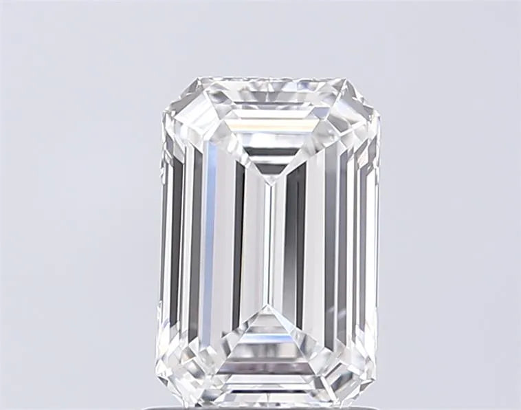 1.42ct Emerald Lab Grown Diamond (Colour E, Clarity IF, IGI Certified)