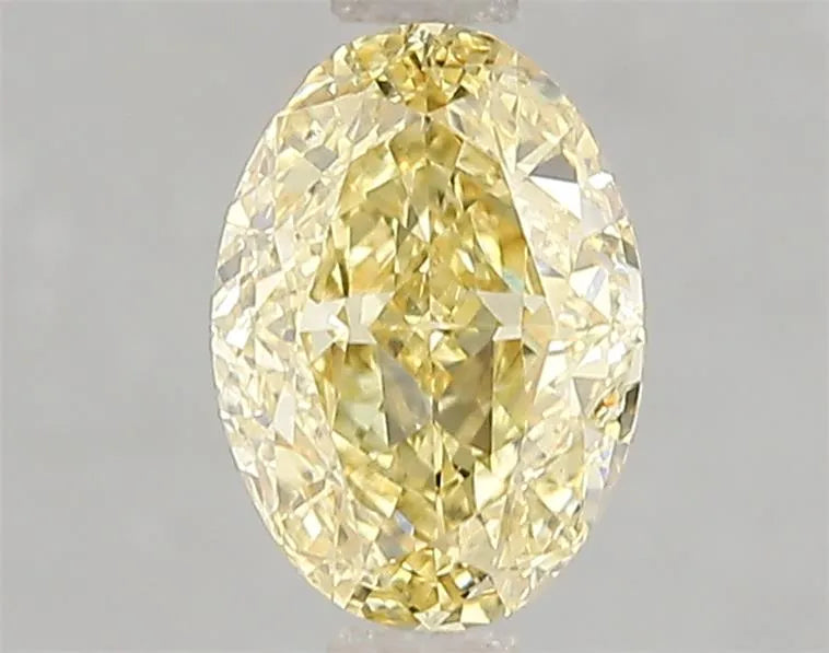 1.50ct Oval Lab Grown Diamond (Colour Fancy Vivid Yellow, Clarity VS2, IGI Certified)