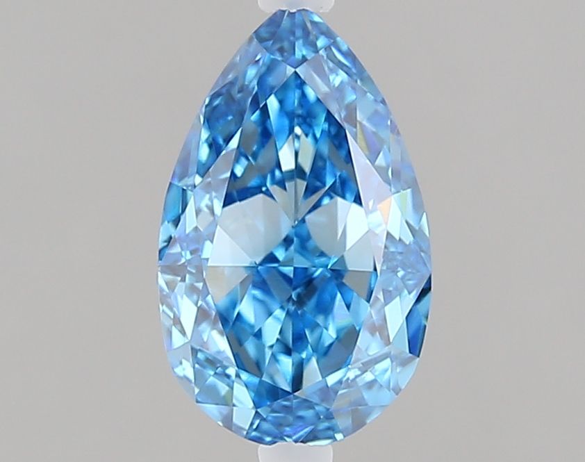1.01 Fancy Blue Pear Lab Diamond