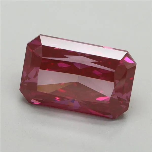4.46ct Radiant Lab Grown Diamond (Colour Fancy Vivid Red, Clarity VS2, IGI Certified)