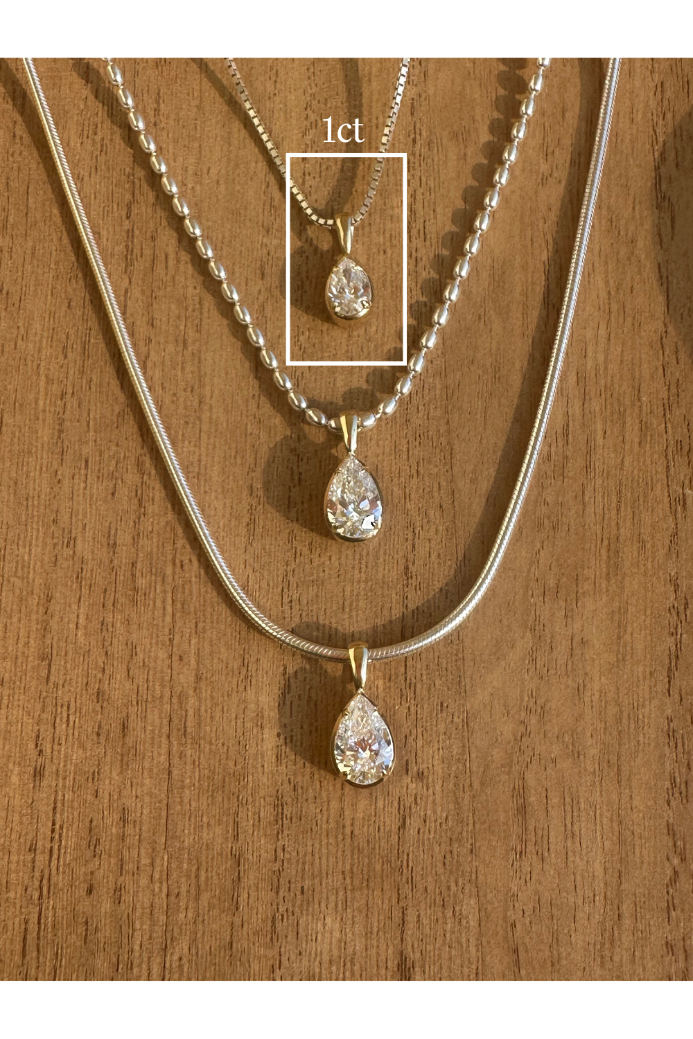 The Icon Pendant™ | 14k Yellow Gold 1ct White Diamond