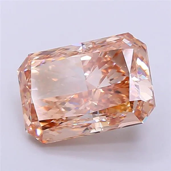 5.00ct Radiant Lab Grown Diamond (Colour Fancy Brown, Clarity VS1, IGI Certified)