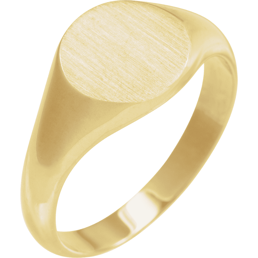 L’Empreinte 14K Gold Signet Ring