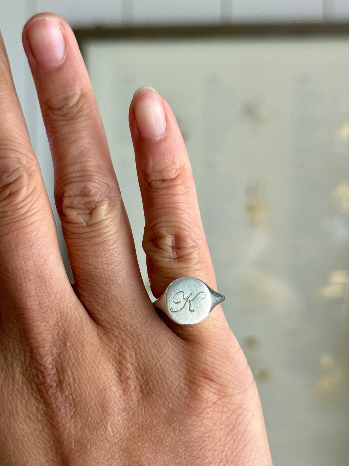 Single Letter Signet