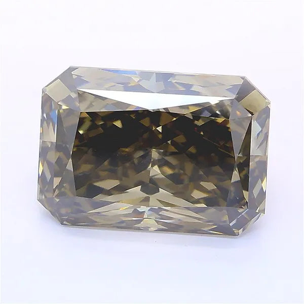7.00ct Radiant Lab Grown Diamond (Colour Fancy Brownish Gray, Clarity VS1, IGI Certified)