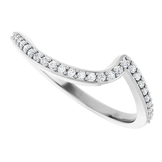 14k white gold