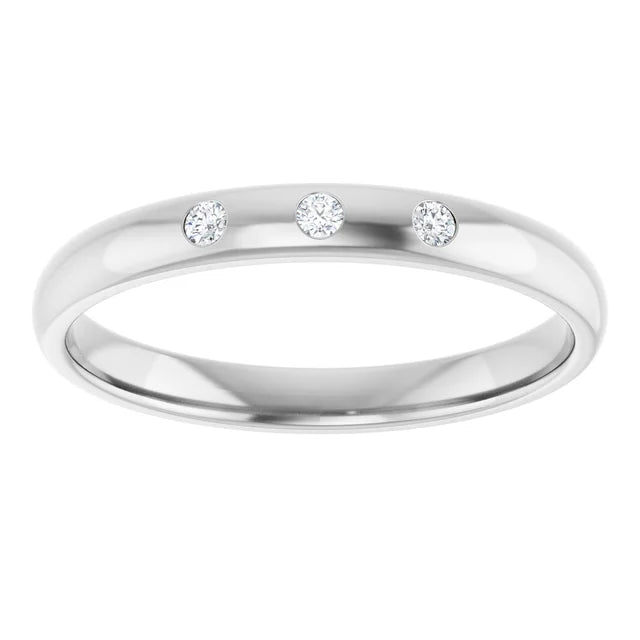 14k white gold