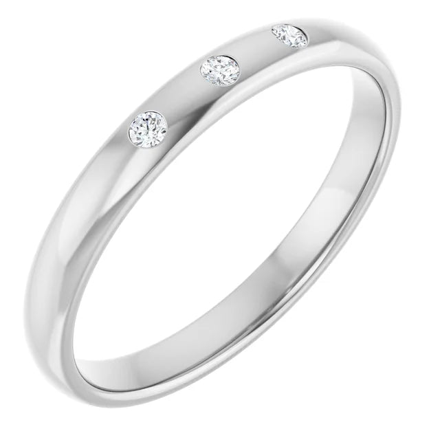 14k white gold