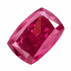 5ct Cushion Fancy Vivid Pink VS1