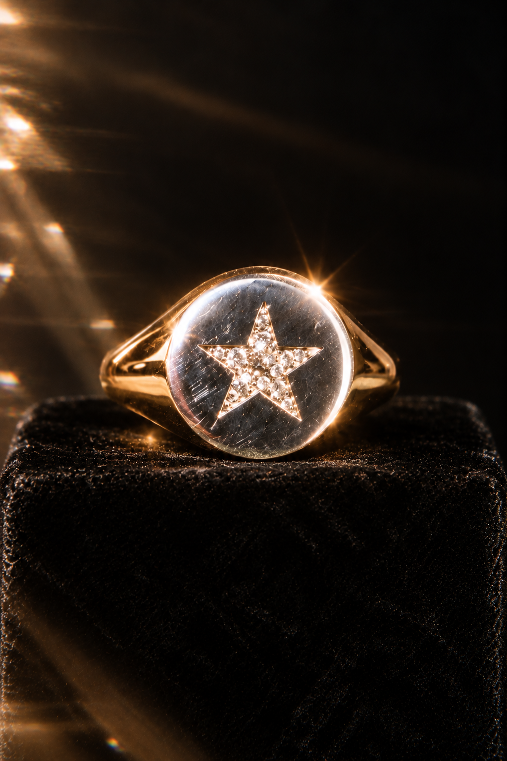 The Lucky Girl Pinky Ring