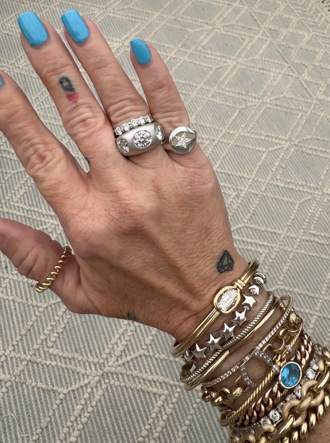 The Lucky Girl Pinky Ring