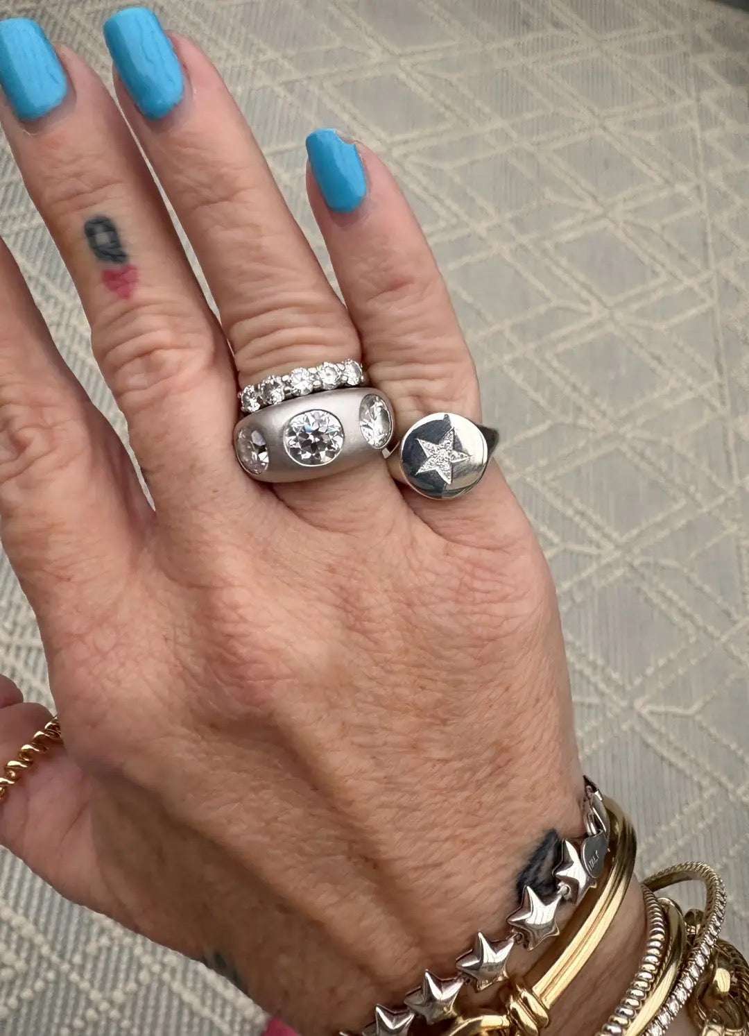 The Lucky Girl Pinky Ring