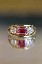 3 Stone Double Band