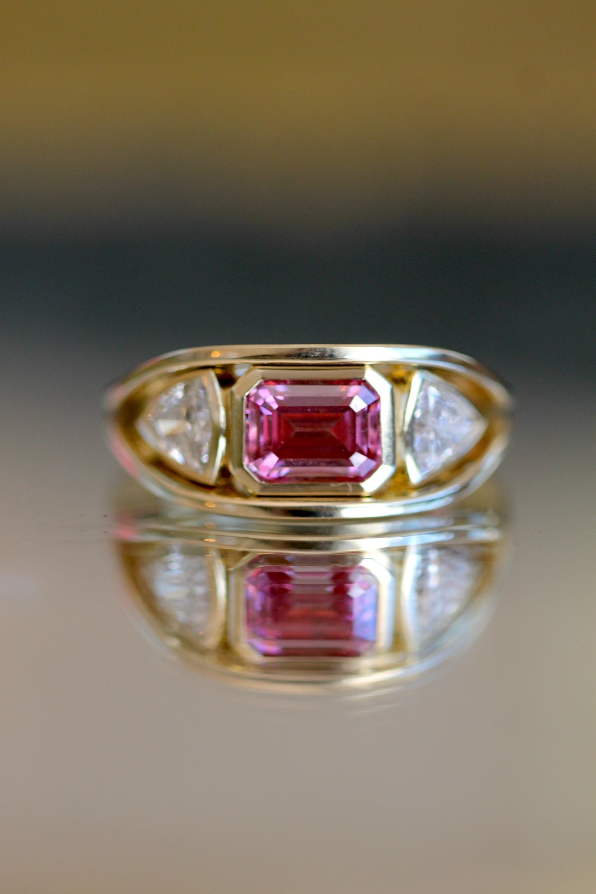 3 Stone Double Band