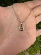 The Rich Bitch Fry Charm