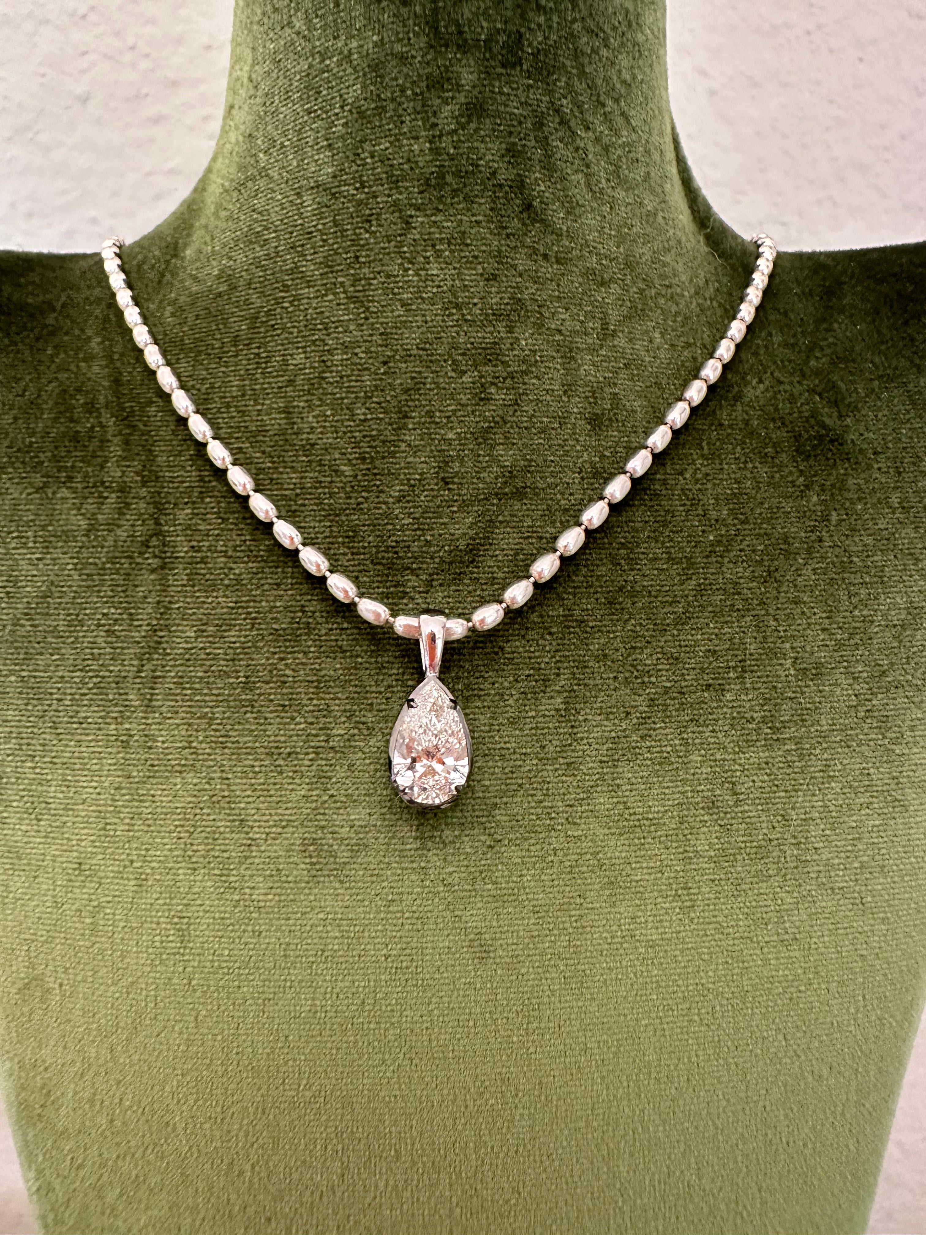 The Icon Pendant™ | Antique Georgian | 10k Yellow Gold 2ct White Diamond