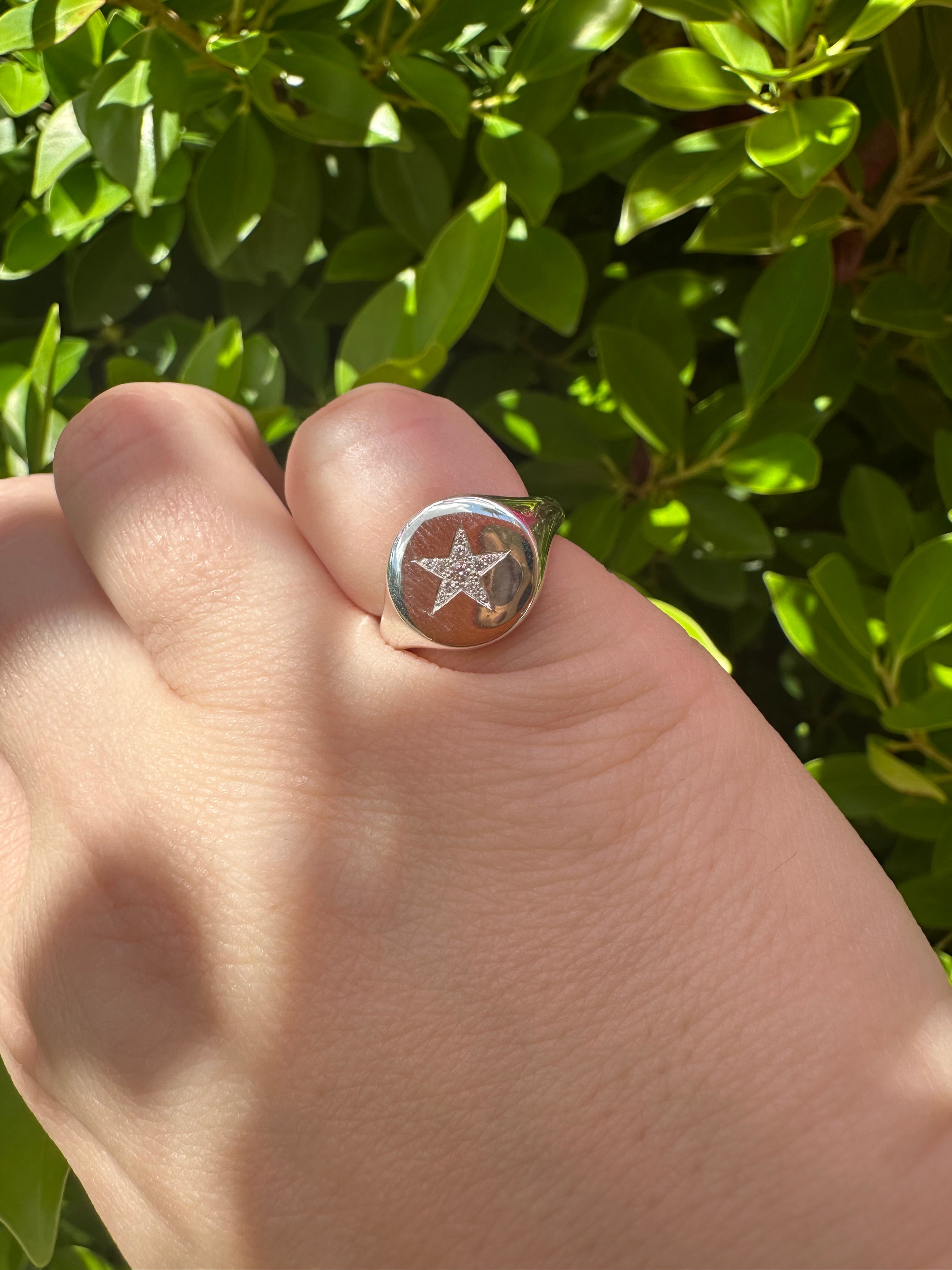 The Lucky Girl Pinky Ring