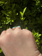 The Icon Ring™ Aquamarine | Size 7