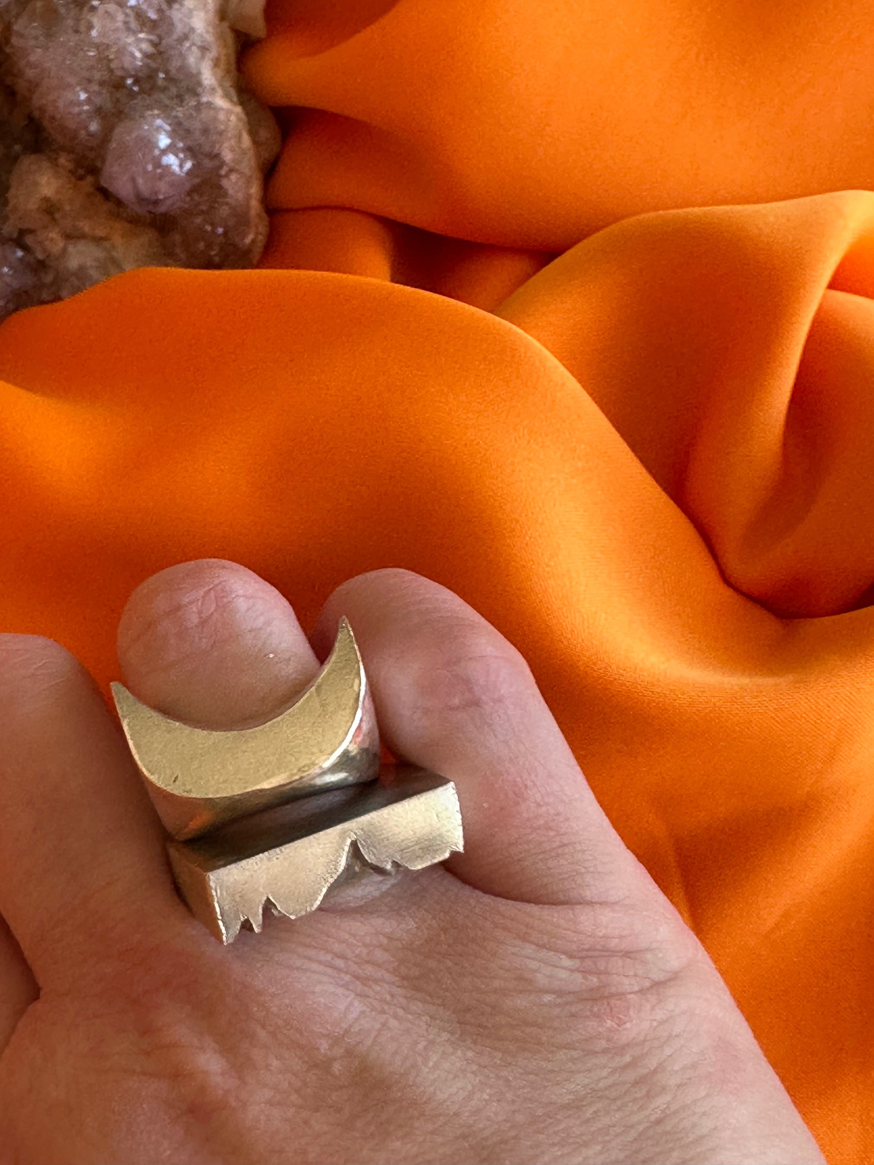 Big Ass Moon Ring