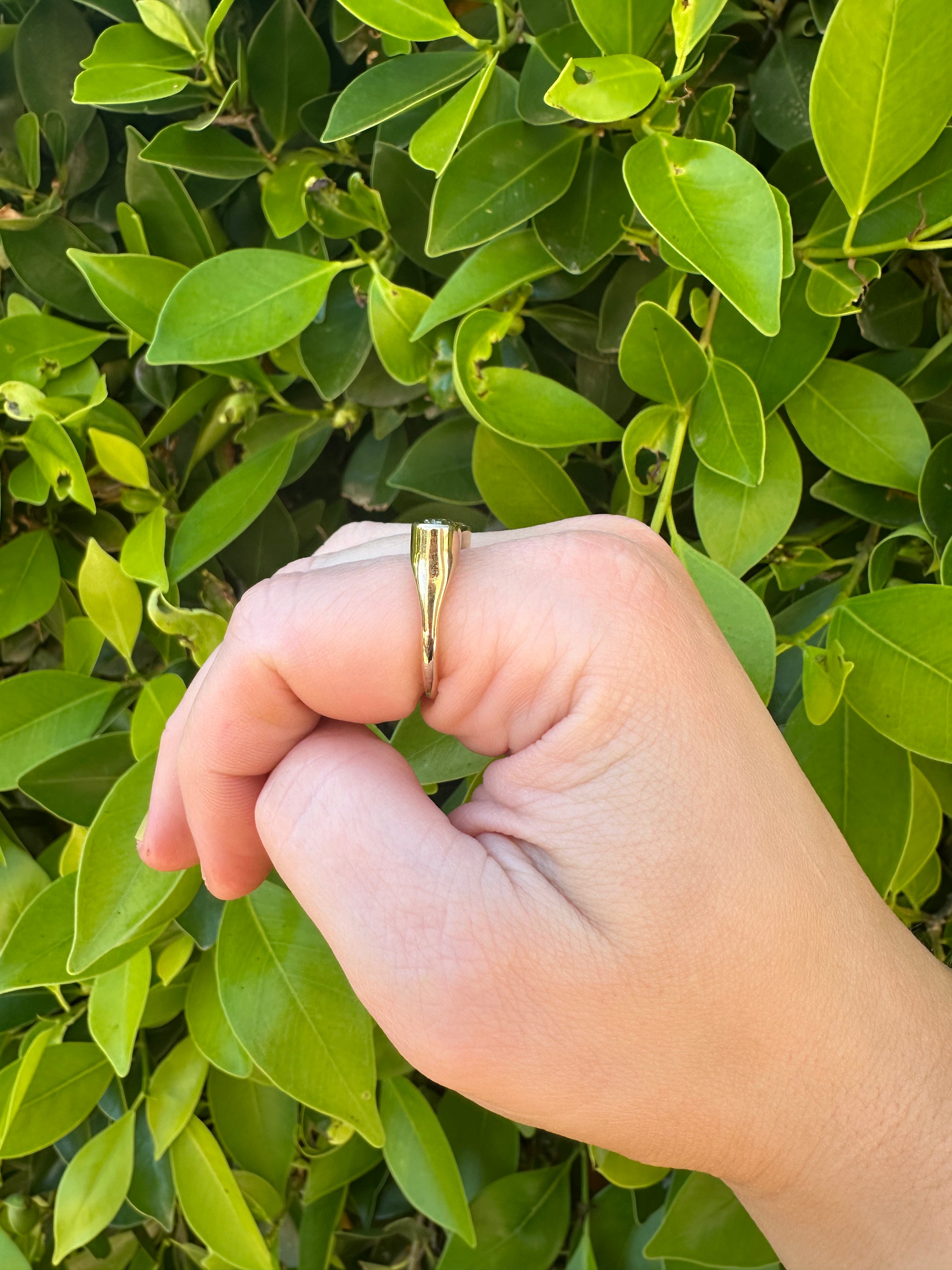 The Icon Ring™ with Colored Lab Diamonds in 14K Gold-Plated Brass - 2 CTTW