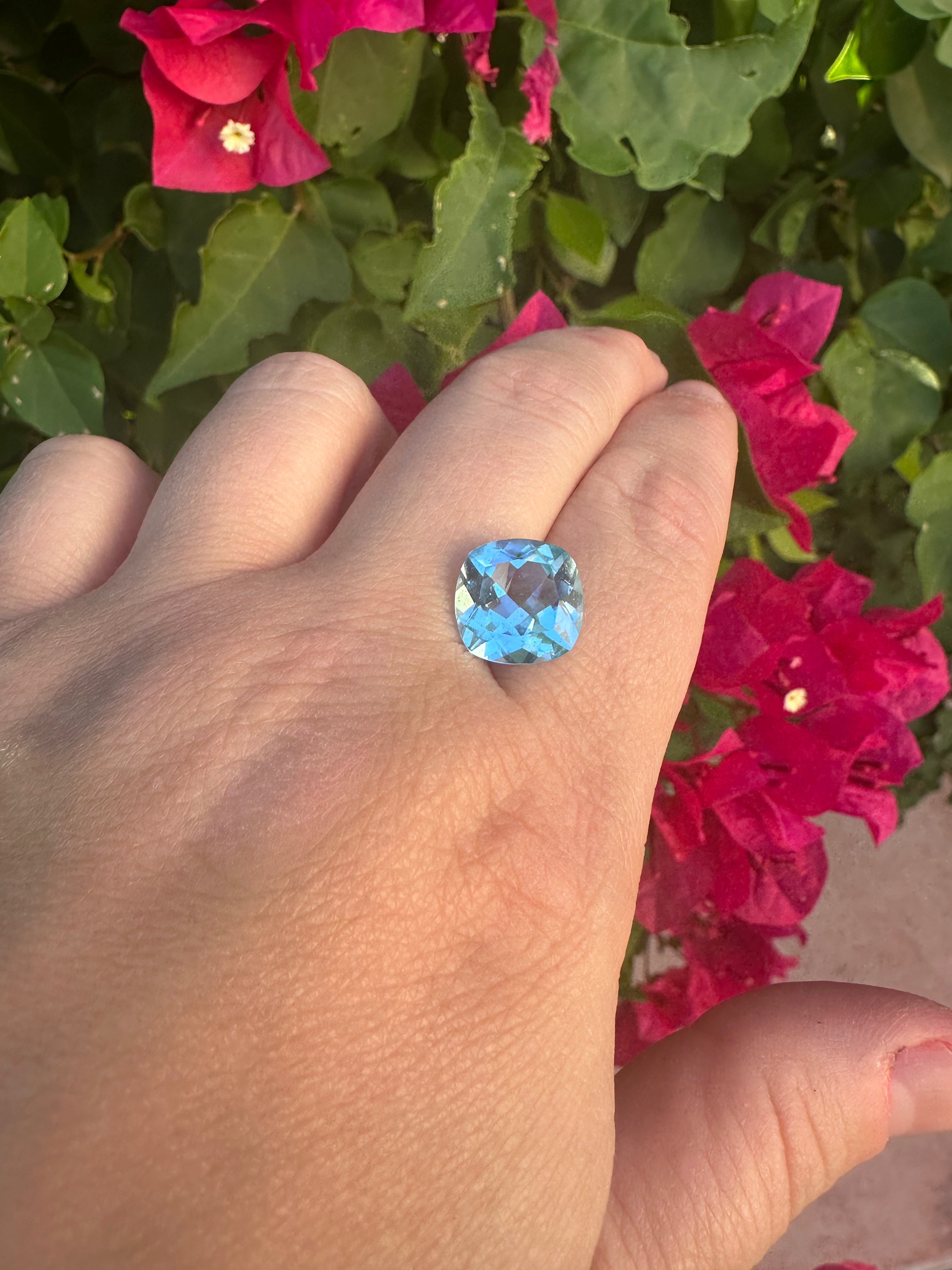 Natural Blue Topaz 7.75 ct-image-1