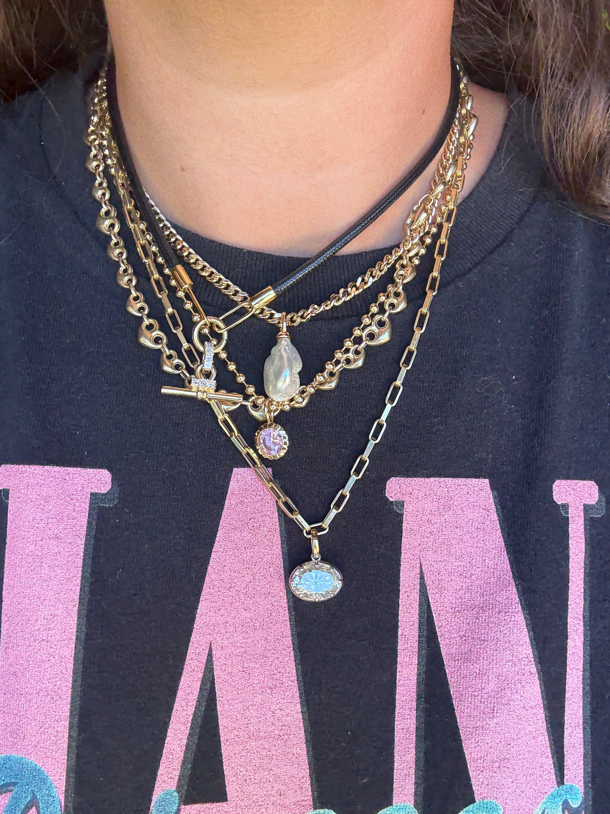 Athena Open Loop (No Clasp) Necklace