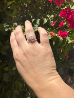 Serpent's Eye Ring with Lab Diamond