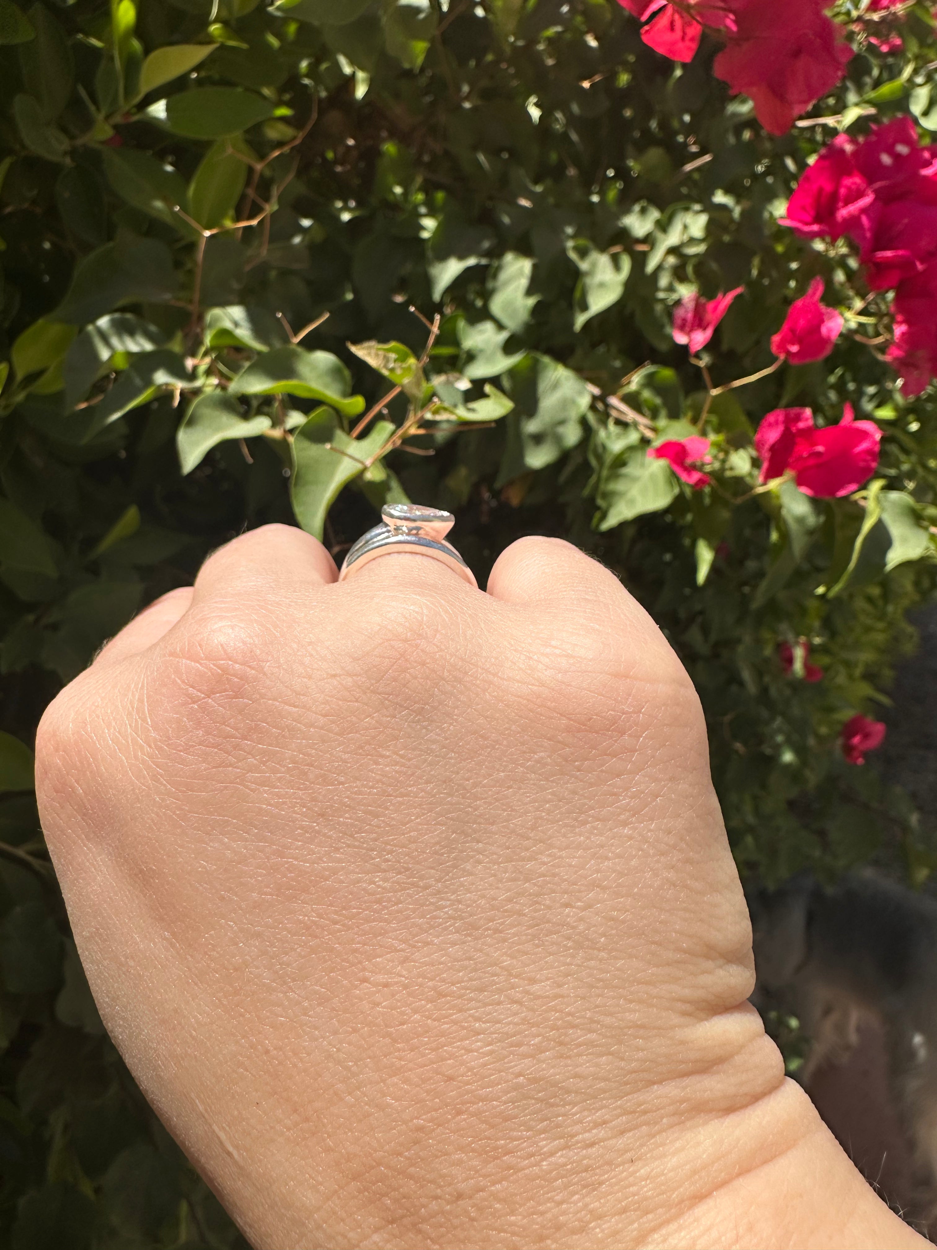 Serpent's Eye Ring with Lab Diamond