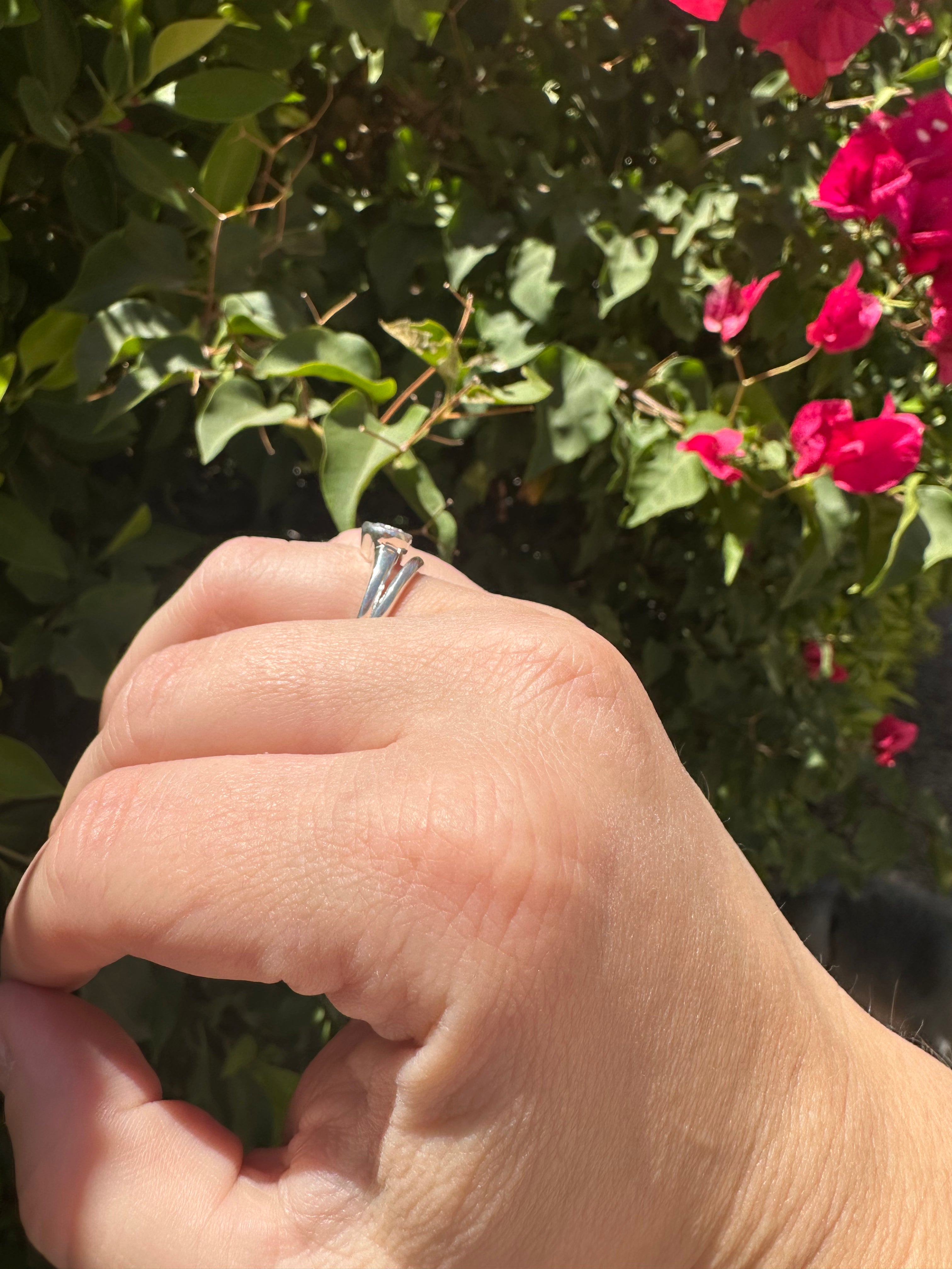 Serpent's Eye Ring with Lab Diamond
