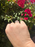Serpent's Eye Ring with Lab Diamond