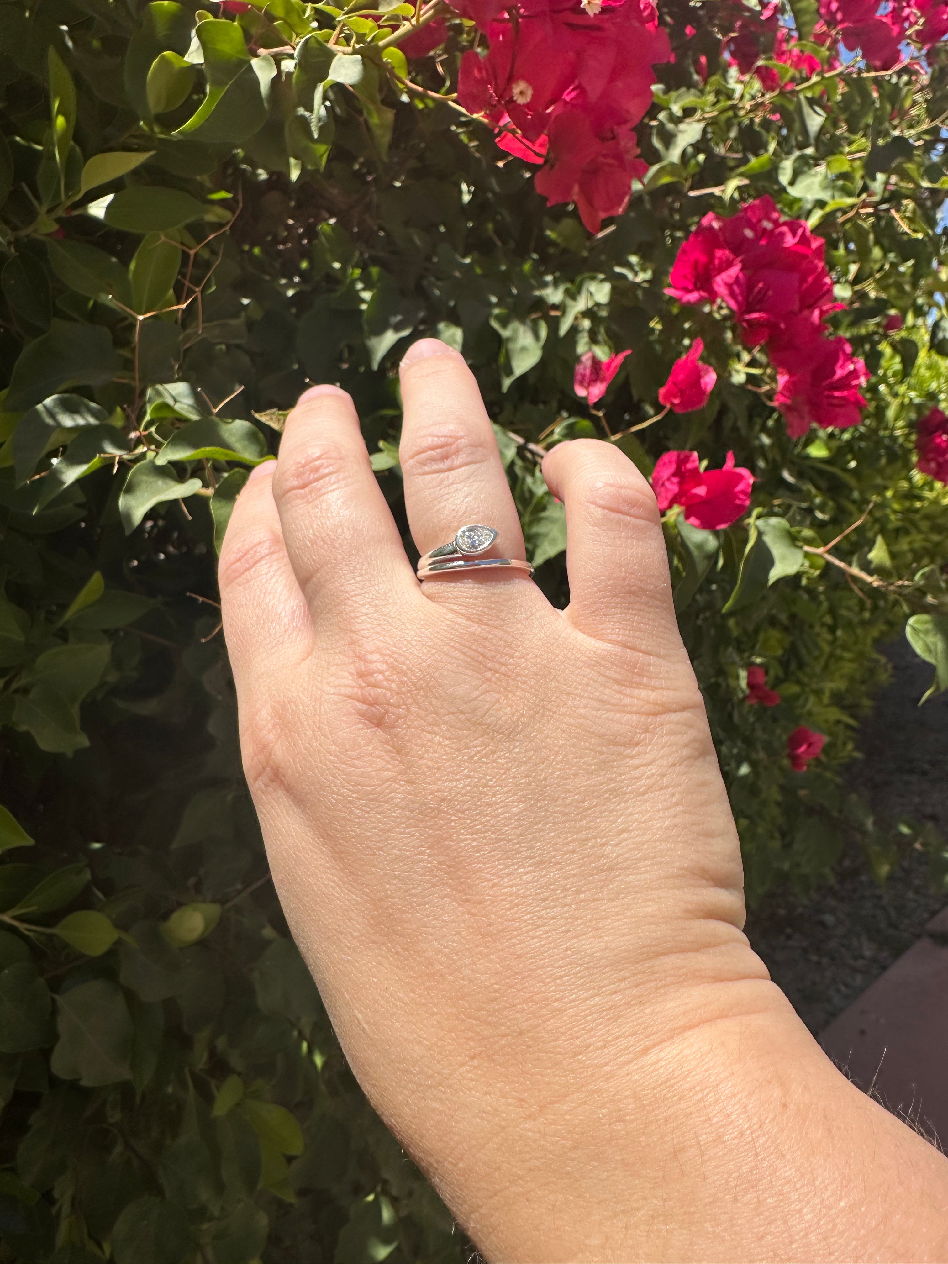 Serpent's Eye Ring with Lab Diamond