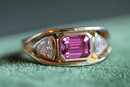3 Stone Double Band