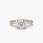 Solitaire with Eternity Pavé