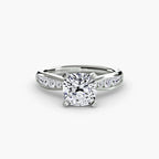 Solitaire with Pavé 3