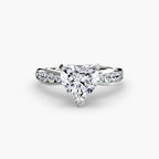 Solitaire with Pavé 3