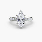 Solitaire with Pavé 3