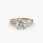 Solitaire with Pavé 3