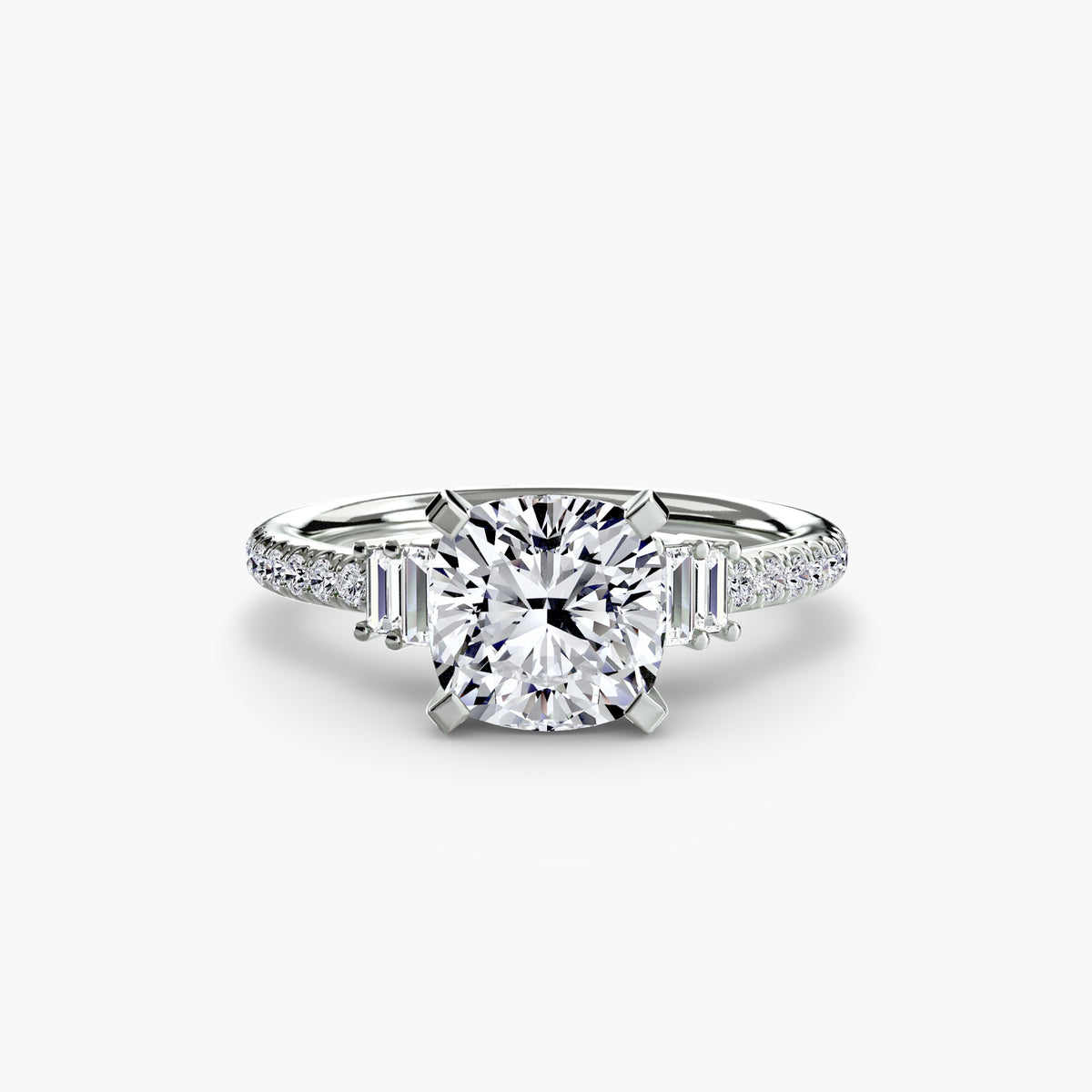 Solitaire with Pavé 4