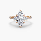 Solitaire with Pavé 4