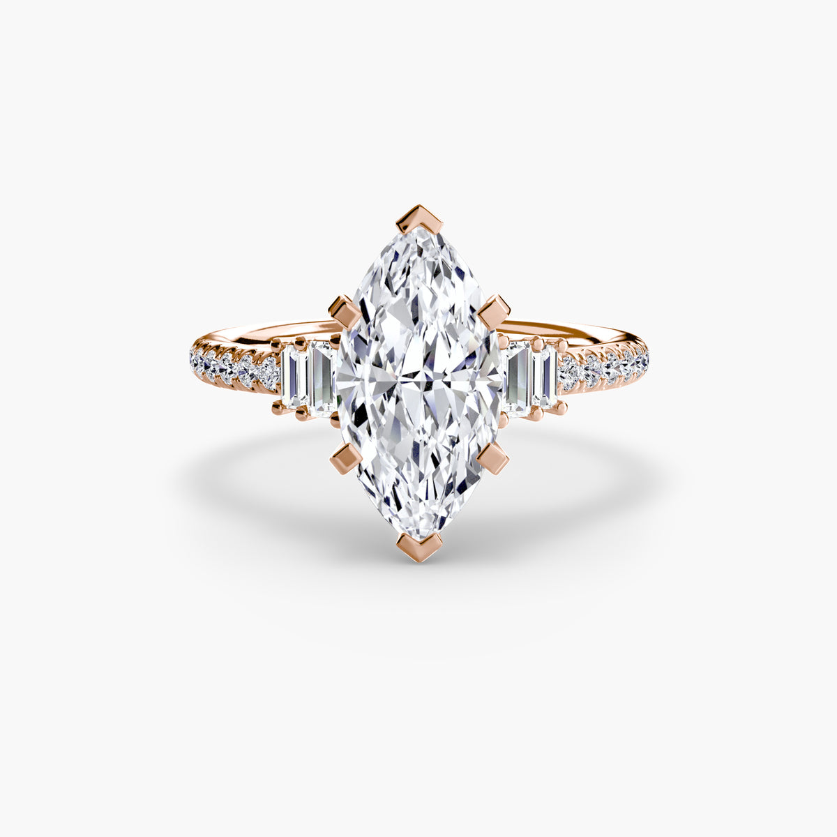 Solitaire with Pavé 4