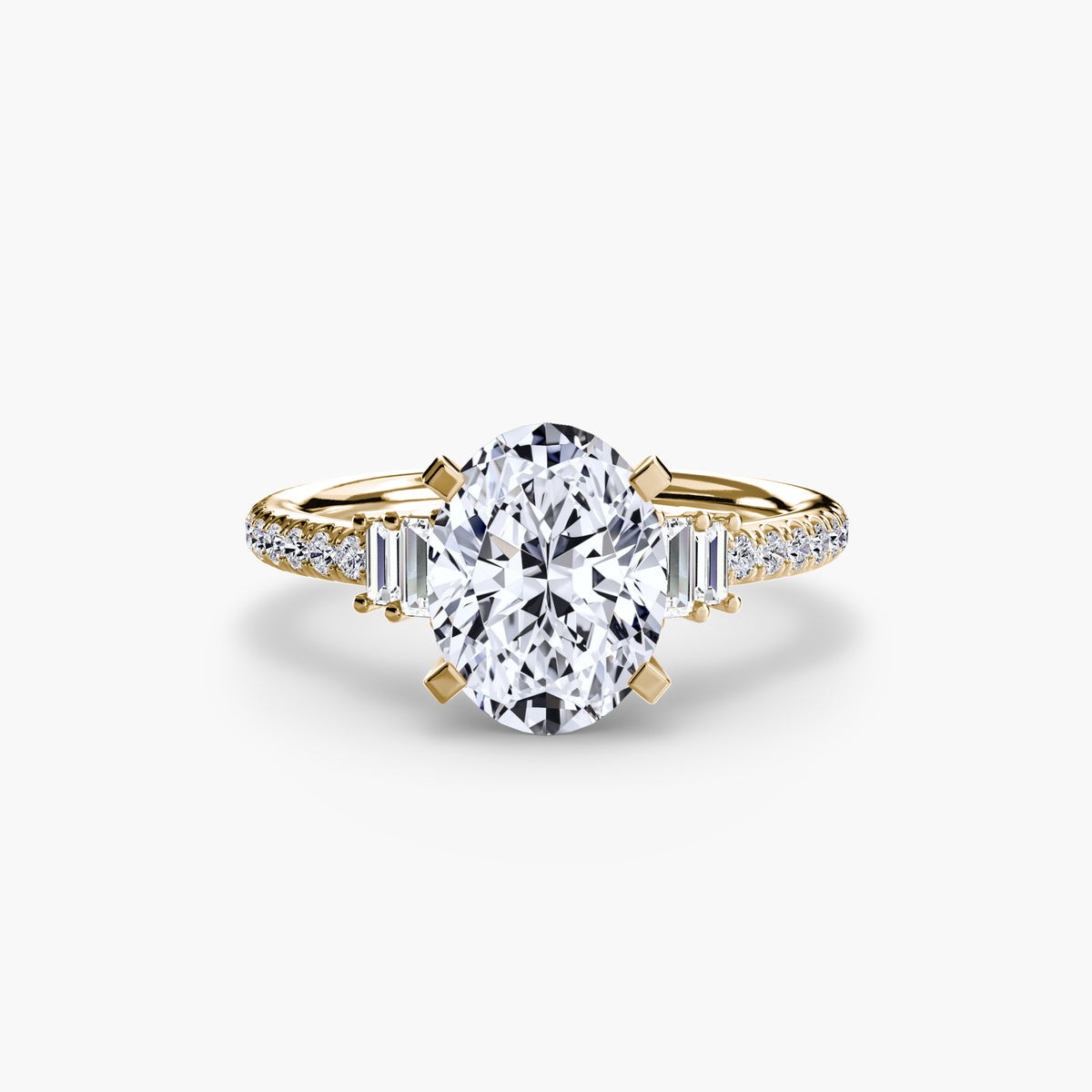 Solitaire with Pavé 4