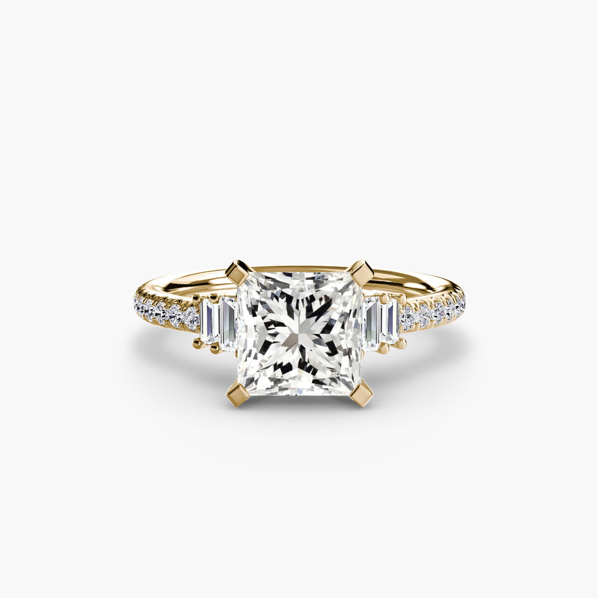 Solitaire with Pavé 4