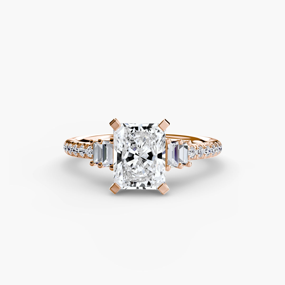 Solitaire with Pavé 4