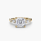 The Floral Accent Solitaire