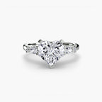 The Floral Accent Solitaire