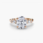 The Floral Accent Solitaire
